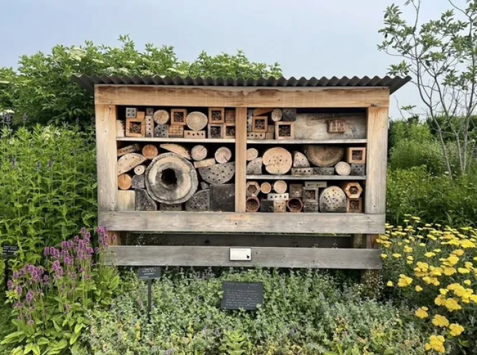 Bee Hotel at Penn State Arboretum